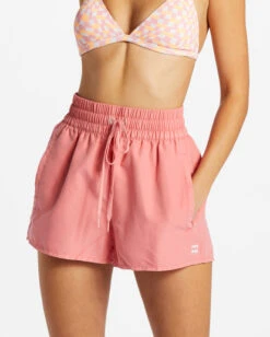 Billabong Sol Searcher New Elastic Waist Swim Shortsflamingo -BILLABONG Sales abjbs00140 billabongw flm dtl1