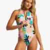 Billabong A/Div High Neck One Piece Swimsuitblack Multi 3 1 Billabong A/Div High Neck One Piece Swimsuitblack Multi 3 -BILLABONG Sales abjx100158 billabongw kyg0 frt1