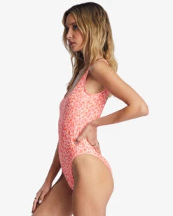 Billabong Lei Low One-Piece Swimsuitwashed Peach 9 Billabong Lei Low One-Piece Swimsuitwashed Peach -BILLABONG Sales abjx100209 billabongw mdr0 sd1