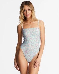 Billabong Sweet Oasis Tanlines One-Piece Swimsuitsalt Crystal