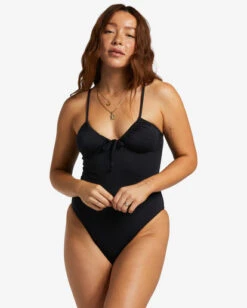 Billabong Sol Searcher One-Piece Swimsuitblack Pebble -BILLABONG Sales abjx100213 billabongw bpb btm1