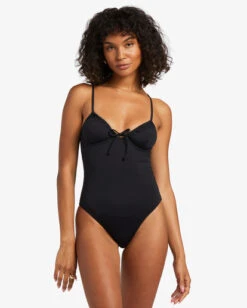 Billabong Sol Searcher One-Piece Swimsuitblack Pebble