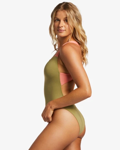 Billabong A/Div UPF 50 One-Piece Swimsuitcedar 5 Billabong A/Div UPF 50 One-Piece Swimsuitcedar - Image 3