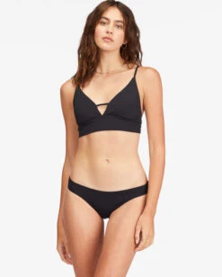 Billabong Sol Searcher V-Neck Cami Bikini Topblack Pebble -BILLABONG Sales abjx300131 billabongw bpb frt1