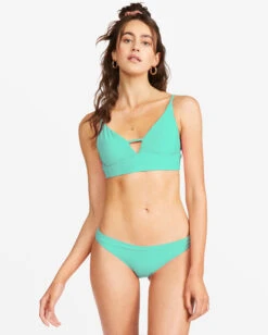 Billabong Sol Searcher V-Neck Cami Bikini Toptropical Green -BILLABONG Sales abjx300131 billabongw gmc0 frt1