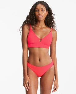 Billabong Sol Searcher V-Neck Cami Bikini Topcoral Dream