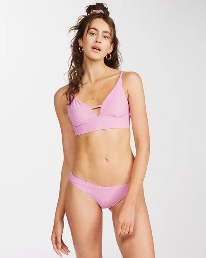 Billabong Sol Searcher V-Neck Cami Bikini Topparadise Pink 7 Billabong Sol Searcher V-Neck Cami Bikini Topparadise Pink - Image 5
