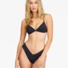 Billabong Sol Searcher Ceci Triangle Bikini Topblack Pebble -BILLABONG Sales abjx300134 billabongw bpb frt1