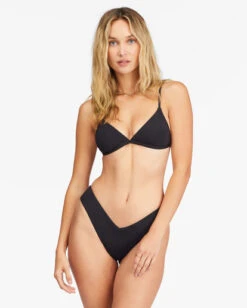 Billabong Sol Searcher Ceci Triangle Bikini Topblack Pebble