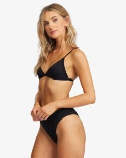 Billabong Sol Searcher Ceci Triangle Bikini Topblack Pebble -BILLABONG Sales abjx300134 billabongw bpb sd2