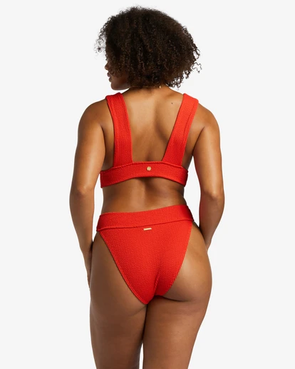 Billabong Summer High Plunge Bikini Topred Aloha 9 Billabong Summer High Plunge Bikini Topred Aloha - Image 7
