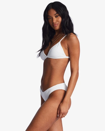Billabong Tanlines Ceci Triangle Bikini Topwhite 5 Billabong Tanlines Ceci Triangle Bikini Topwhite - Image 3