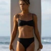 Billabong Sol Searcher Kenzley Underwire Bikini Topblack Pebble