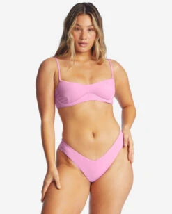 Billabong Sol Searcher Kenzley Underwire Bikini Topparadise Pink