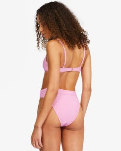 Billabong Sol Searcher Square Bralette Bikini Topparadise Pink -BILLABONG Sales abjx300411 billabongw pdp bck1