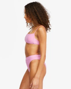 Billabong Sol Searcher Square Bralette Bikini Topparadise Pink -BILLABONG Sales abjx300411 billabongw pdp sd1