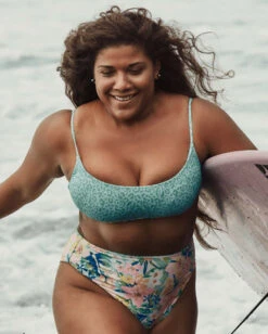 Billabong Sweet Tropics Skinny Mini Reversible Bikini Topmulti