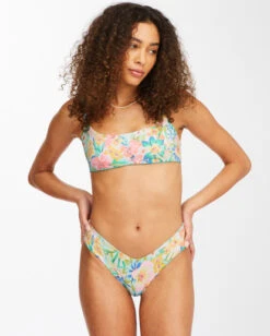 Billabong Sweet Tropics Skinny Mini Reversible Bikini Topmulti -BILLABONG Sales abjx300428 billabongw mul frt1