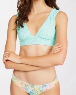 Billabong Sweet Tropics Reversible Plunge Bikini Topmulti -BILLABONG Sales abjx300429 billabongw mul dtl1