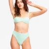 Billabong So Dazed Olivia Underwire Bikini Topspearmint -BILLABONG Sales abjx300446 billabongw spe frt1
