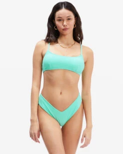 Billabong So Dazed Avery Mini Crop Bikini Topspearmint