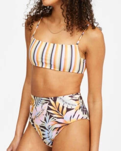 Billabong Postcards From Paradise Reversible Bralette Bikini Topmulti -BILLABONG Sales abjx300461 billabongw mul dtl1