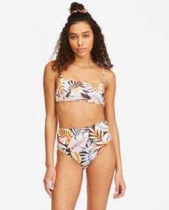 Billabong Postcards From Paradise Reversible Bralette Bikini Topmulti -BILLABONG Sales abjx300461 billabongw mul frt1