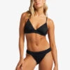 Billabong A/Div Banded Triangle Bikini Topblack 2 Billabong A/Div Banded Triangle Bikini Topblack -BILLABONG Sales abjx300464 billabongw blk frt1