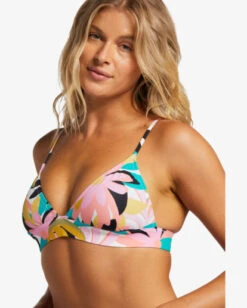 Billabong A/Div Banded Triangle Bikini Topblack Multi 3 -BILLABONG Sales abjx300464 billabongw kyg0 dtl1