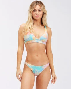 Billabong Rainbow Tide Banded Triangle Bikini Topmulti