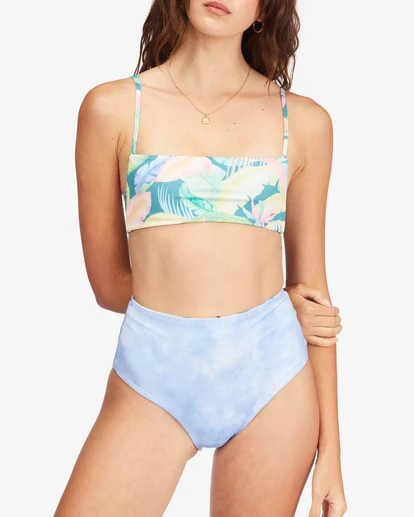 Billabong Rides And Tides Bralette Reversible Bikini Topmulti 8 Billabong Rides And Tides Bralette Reversible Bikini Topmulti - Image 6