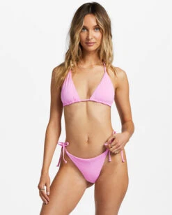 Billabong Sol Searcher Multi-Way Triangle Bikini Toppink Trails