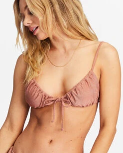 Billabong Starry Eyes Ruched Triangle Bikini Topsweet Chocolate 11 Billabong Starry Eyes Ruched Triangle Bikini Topsweet Chocolate -BILLABONG Sales abjx300670 billabongw cnn0 dtl1