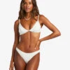 Billabong In The Loop Fixed Triangle Bikini Topsalt Crystal -BILLABONG Sales abjx300678 billabongw scs frt1