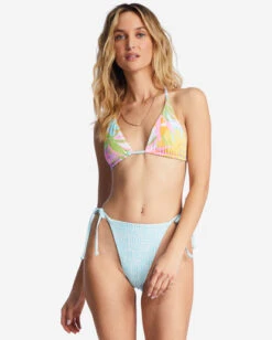 Billabong Dreamland Rev Multi Reversible Triangle Bikini Topmulti 10 Billabong Dreamland Rev Multi Reversible Triangle Bikini Topmulti -BILLABONG Sales abjx300706 billabongw mul frt1