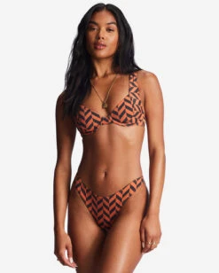 Billabong Cross Step Emma Underwired Bikini Topbrick