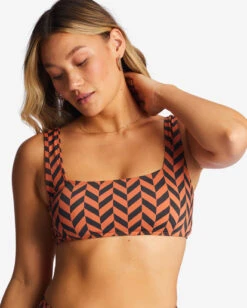 Billabong Cross Step Square Neck Tank Bikini Topbrick -BILLABONG Sales abjx300711 billabongw brk dtl1