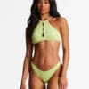 Billabong Thats Cute High Neck Bikini Topsweet Lime -BILLABONG Sales abjx300713 billabongw gfw0 frt1