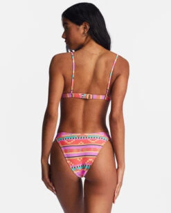 Billabong Baja Rising Coco Bralette Bikini Topbright Poppy -BILLABONG Sales abjx300717 billabongw rne0 bck1