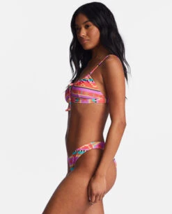 Billabong Baja Rising Coco Bralette Bikini Topbright Poppy -BILLABONG Sales abjx300717 billabongw rne0 sd1