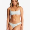 Billabong Sweet Oasis Tanlines Crop Bikini Topsalt Crystal -BILLABONG Sales abjx300728 billabongw scs frt1