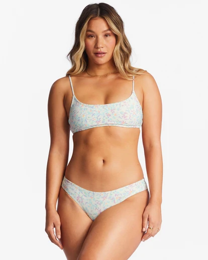 Billabong Sweet Oasis Tanlines Crop Bikini Topsalt Crystal 3 Billabong Sweet Oasis Tanlines Crop Bikini Topsalt Crystal