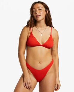 Billabong Summer High Fixed Triangle Bikini Topred Aloha 12 Billabong Summer High Fixed Triangle Bikini Topred Aloha -BILLABONG Sales abjx300729 billabongw rpz0 btm1