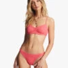 Billabong Summer High Kensley Underwire Bikini Topcoral Crush -BILLABONG Sales abjx300730 billabongw mjp0 frt1