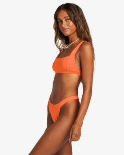 Billabong Lined Up Tank Bikini Toppoppin Peach -BILLABONG Sales abjx300735 billabongw mjl0 sd1