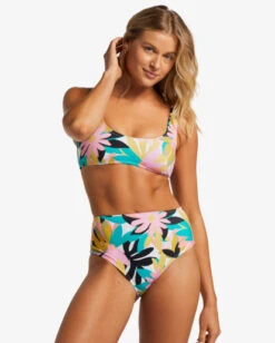 Billabong A/DIV Tank Bikini Topblack Multi 3