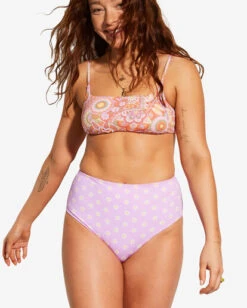 Billabong X Smiley Good Times Zoe Reversible Crop Bikini Topmulti -BILLABONG Sales abjx300755 billabongw mul dtl1
