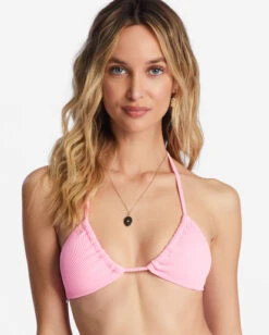 Billabong Tanlines Multi Triangle Bikini Toppink Daze -BILLABONG Sales abjx300762 billabongw mgf0 dtl2