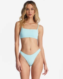 Billabong Sol Searcher Zoe Crop Bikini Toppure Aqua