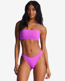 Billabong Sol Searcher Zoe Crop Bikini Topbright Orchid